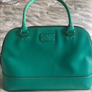 Large Kate Spade Leather Purse - Mint Green